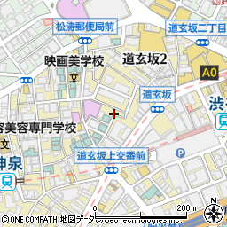 東京都渋谷区道玄坂2丁目14-3周辺の地図