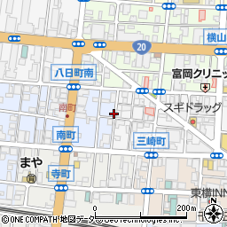 東京都八王子市南町2-12周辺の地図