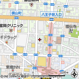 東京都八王子市東町10-4周辺の地図