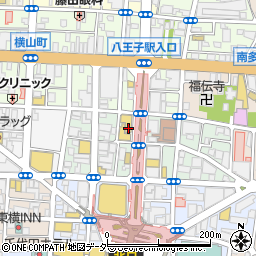 東京都八王子市東町9周辺の地図