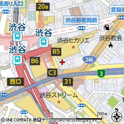 渋谷 焼鳥と燻製の居酒屋さん もっくん周辺の地図