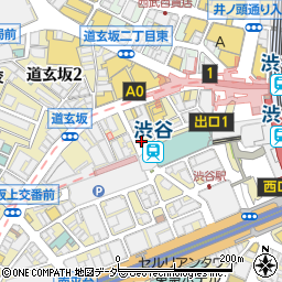 小江戸鳥や 渋谷店周辺の地図