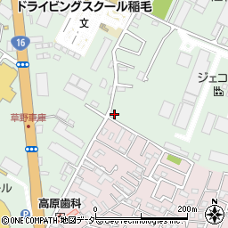 千葉県千葉市稲毛区長沼町346-6周辺の地図