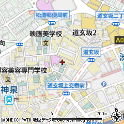 東京都渋谷区道玄坂2丁目14周辺の地図