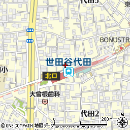 東京都世田谷区代田5丁目6-16周辺の地図