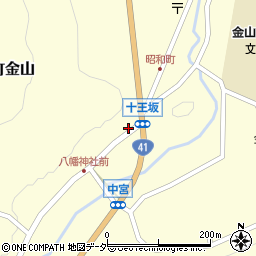 岐阜県下呂市金山町金山2462周辺の地図