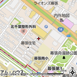 金庫カギ開け１１９番・幕張駅前周辺の地図