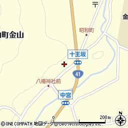 岐阜県下呂市金山町金山2461周辺の地図