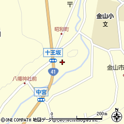 岐阜県下呂市金山町金山2428-1周辺の地図