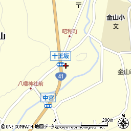 岐阜県下呂市金山町金山2429-4周辺の地図