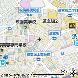 東京都渋谷区道玄坂2丁目14-18周辺の地図