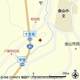 岐阜県下呂市金山町金山2416-3周辺の地図