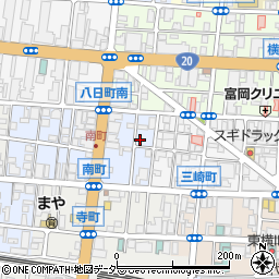 東京都八王子市南町2-3周辺の地図
