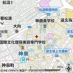 東京都渋谷区円山町9周辺の地図