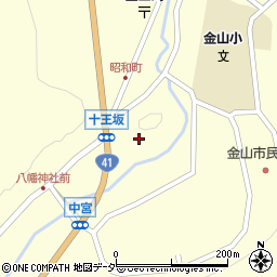 岐阜県下呂市金山町金山2416周辺の地図