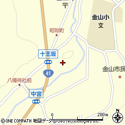 岐阜県下呂市金山町金山2416-1周辺の地図