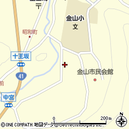 岐阜県下呂市金山町金山2266-1周辺の地図