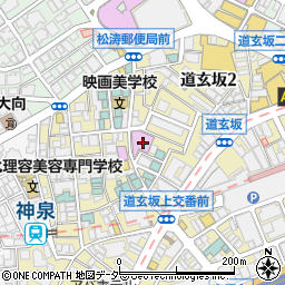 東京都渋谷区道玄坂2丁目14-8周辺の地図