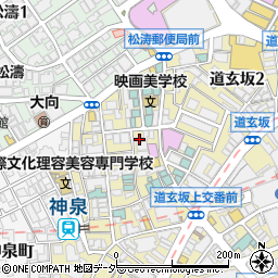 東京都渋谷区円山町2-19周辺の地図