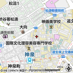 エスセナーリオ渋谷周辺の地図