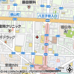 東京都八王子市東町10-5周辺の地図