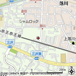 東京都日野市三沢1106周辺の地図