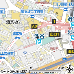 金の餃子酒場 渋谷2号店周辺の地図