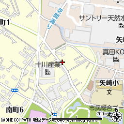 東京都府中市南町6丁目9周辺の地図