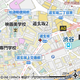 株式会社ニチイ学館　渋谷支店周辺の地図