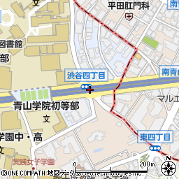 渋谷４周辺の地図