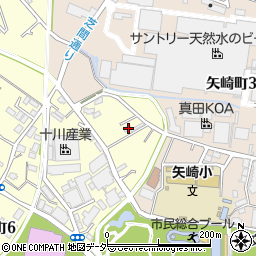 東京都府中市南町6丁目5-11周辺の地図