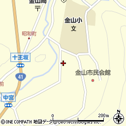 岐阜県下呂市金山町金山2252周辺の地図