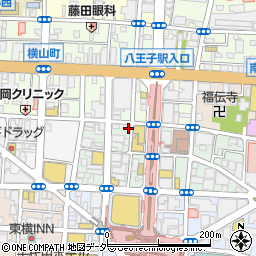 東京都八王子市東町10-8周辺の地図