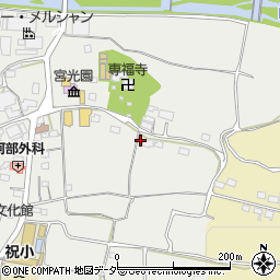 山梨県甲州市勝沼町下岩崎1213周辺の地図