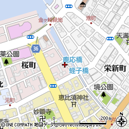 福井県敦賀市桜町4-2周辺の地図