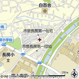 東京都八王子市長房町110周辺の地図