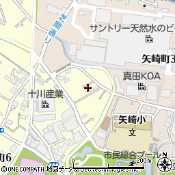 東京都府中市南町6丁目5周辺の地図