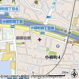 東京都府中市小柳町4丁目17-3周辺の地図