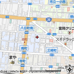 東京都八王子市南町2-5周辺の地図