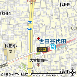 東京都世田谷区代田5丁目9-3周辺の地図