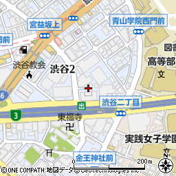 株式会社インテリックス渋谷店周辺の地図