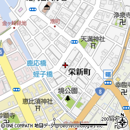 井上商事敦賀支店周辺の地図