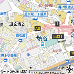 東京都渋谷区道玄坂2丁目6-12周辺の地図