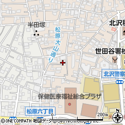 東京都世田谷区松原6丁目周辺の地図