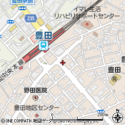 東京八王子Ｃ．Ｒ．Ｃ．豊田駅前店周辺の地図