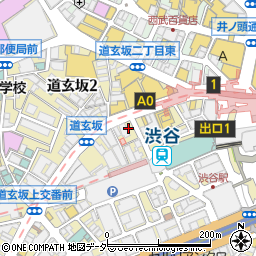 ラムしゃぶ金の目 渋谷店周辺の地図