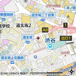 チャオタイ 渋谷道玄坂店周辺の地図