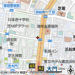 トヨタモビリティサービス浜松町店周辺の地図