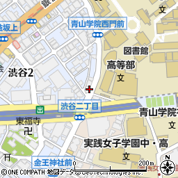 東京都渋谷区渋谷2丁目3-9周辺の地図