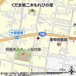 有限会社勝玉園甲府観光ぶどう園周辺の地図